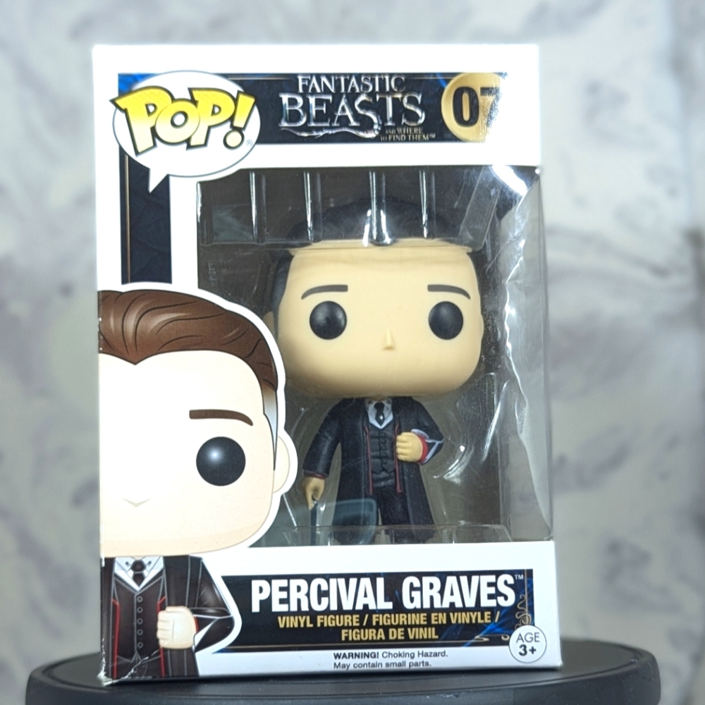 Funko Pop! Fantastic Beasts Percival Graves 07 NIB, Harry Potter